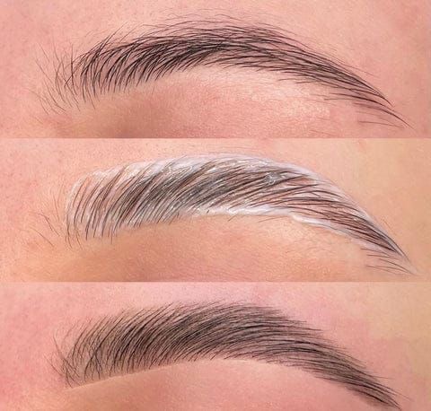 Brow lamination process