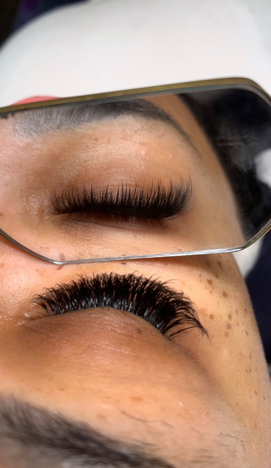 Lash before and after