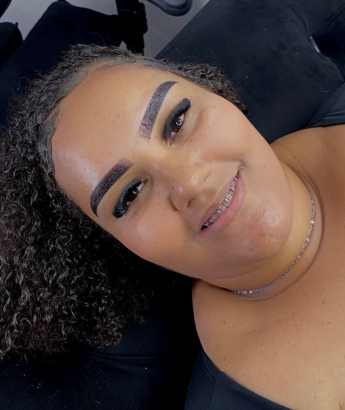 Lashes and brows